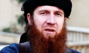 Чеченский боевик ИГИЛ Абу Умар аш-Шишани 