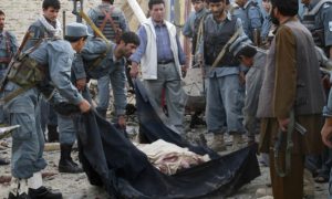 Террорист-смертник устроил мощный взрыв возле полицейского участка в Афганистане