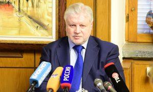 Миронов назвал кандидатов на освободившийся депутатский мандат Левичева