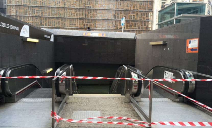 Четвертый взрыв прогремел в метро Брюсселя 