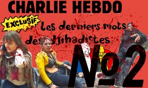 Charlie Hebdo выпустил вторую кровавую карикатуру о терактах в Брюсселе