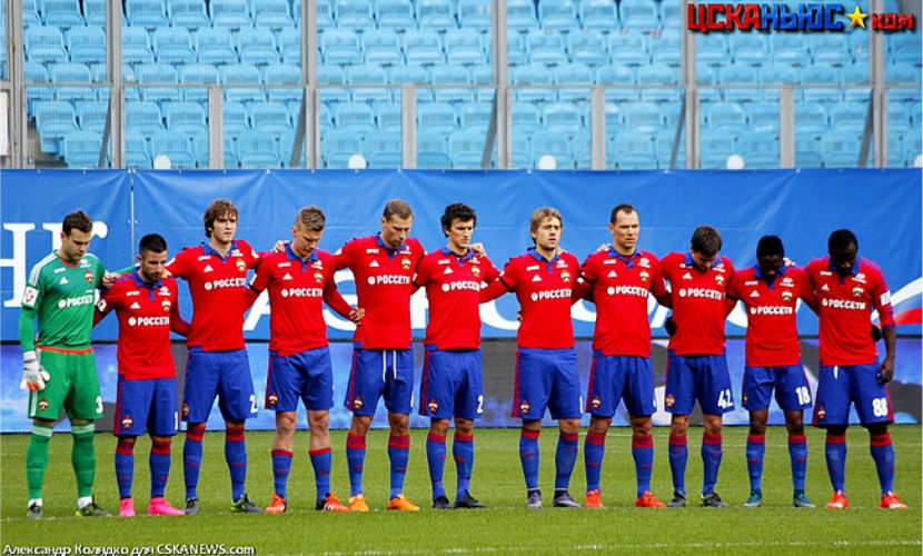 С минуты молчания решили начинать участники все игры 21-го тура Российской футбольной премьер-лиги 