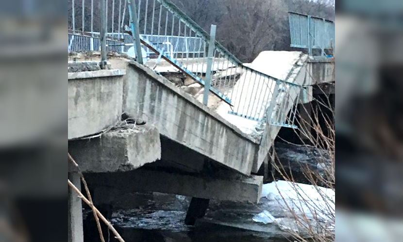 Второй мост обвалился в Приморье 