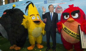 Персонаж из игры Angry Birds стал посланником ООН