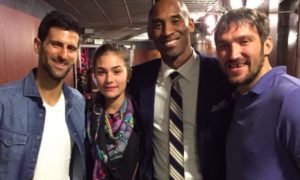 Три легенды мирового спорта - Овечкин, Джокович и Брайант - встретились в Лос-Анджелесе