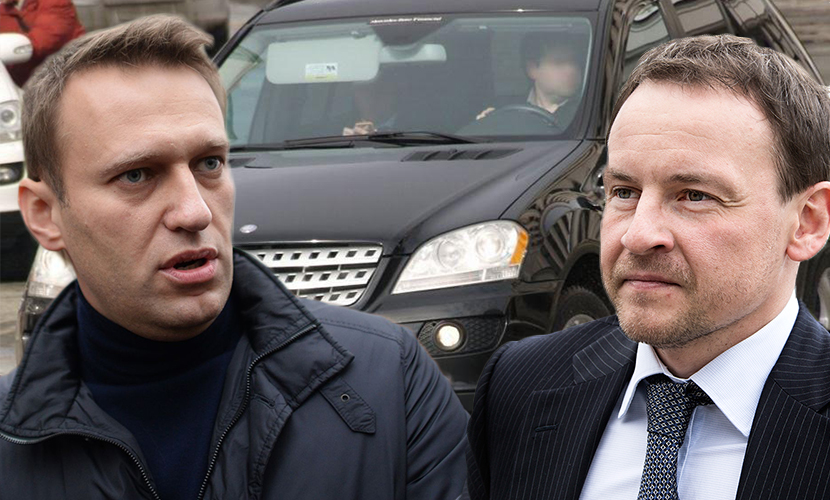 Навальный нашел у единоросса Сидякина джип Mercedes, за который платят избиратели 