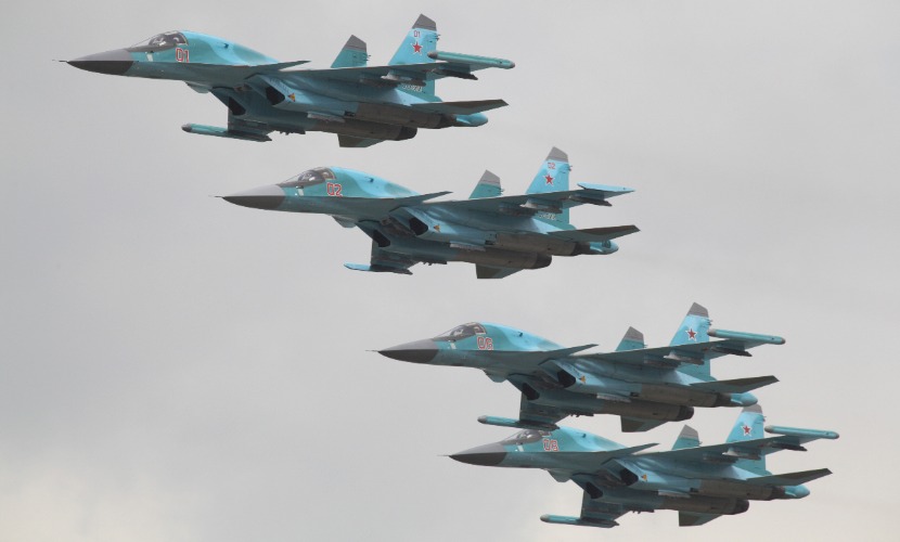 Первая группа самолетов российской авиагруппы в Сирии направилась на родину 
