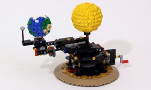 Канадец создал из LEGO рабочую модель взаимодействия Земли, Луны и Солнца