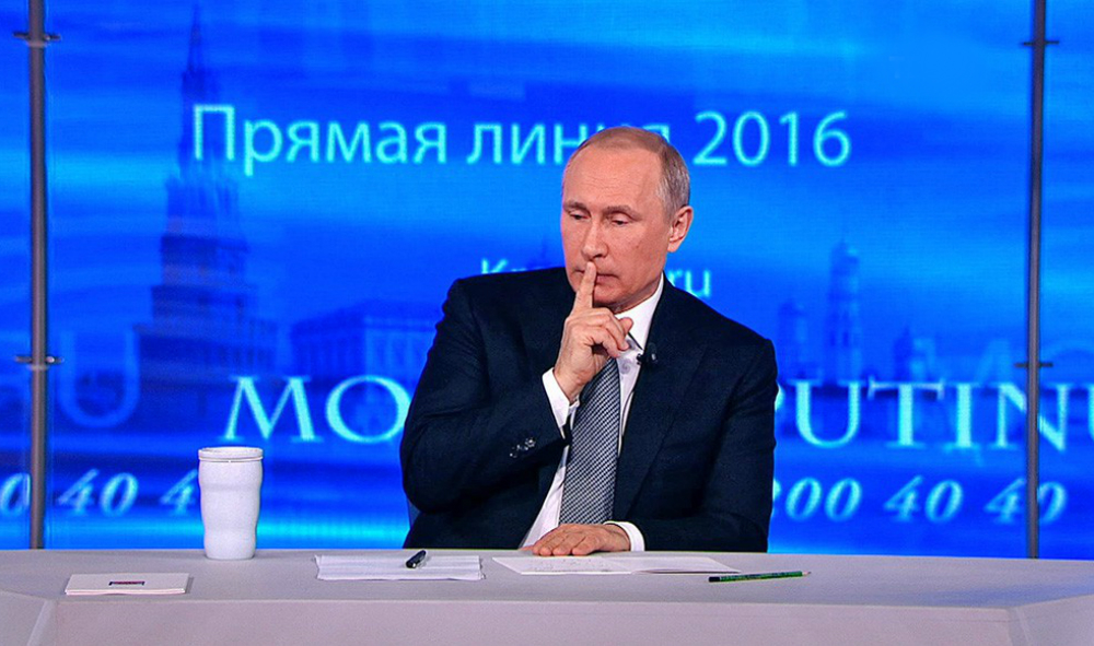 Путин пообещал отмолить свой грех матерной ругани 