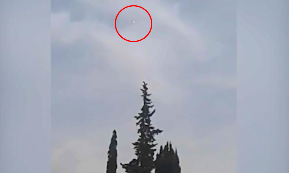 Опубликовано видео падения сбитого повстанцами истребителя Су-22 в Сирии 