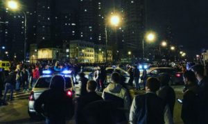 На ночной съезд стритрейсеров на Ходынке нажаловались жители ближних домов