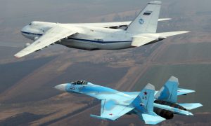 Истребитель Су-27 перехватил американский самолет-разведчик над Балтикой