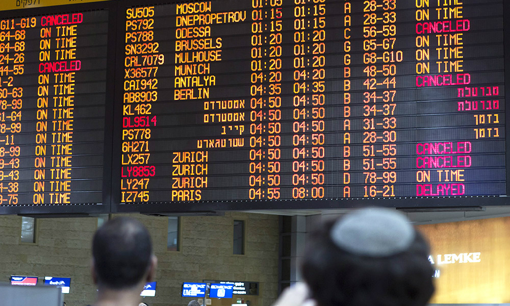 Пассажиры рейса «Тель-Авив – Москва» учинили бунт из-за новой задержки вылета 