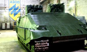 Скандальный украинский танк «Азовец» позорно провалил испытания из-за дешевой китайской оптики от домофона