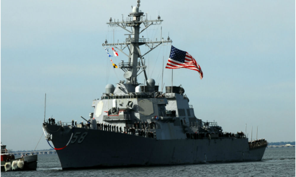МИД России пообещал ответные действия на заход американских кораблей в Черное море 