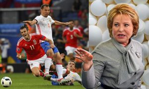 Матвиенко подсела на таблетки из-за ужасной игры сборной России на Евро-2016