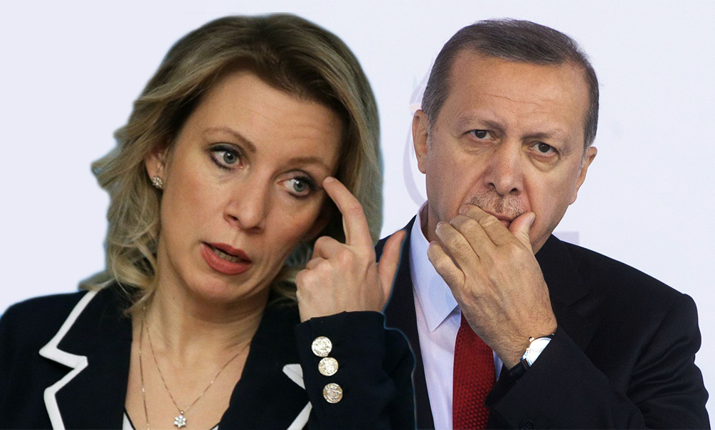 Захарова раскритиковала бессодержательное письмо Эрдогана и отметила новые недружественные действия Анкары 
