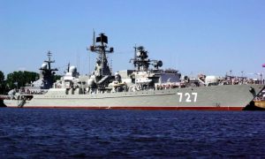 Боевой корабль ВМФ России пытался помешать операциям авианосца «Гарри Трумэн», - США