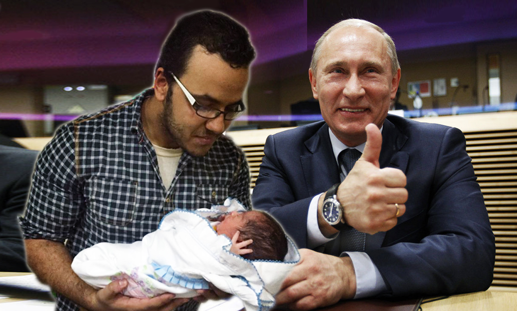 Путин сможет править Египтом: журналист из Каира назвал сына в честь российского президента 