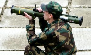 Ударом из экспериментальных огнеметов ополченцы уничтожили в Донбассе украинских морских пехотинцев