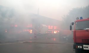 Пожар на мебельной фабрике в Подмосковье унес 5 жизней
