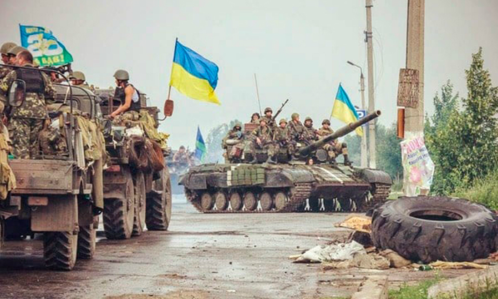 Украинская армия прекратила наступление на Дебальцево после переговоров с представителями России 
