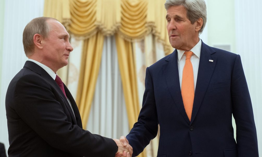 Керри едет к Путину делать «последнее предложение» по обмену разведданными о Сирии, - NYT 