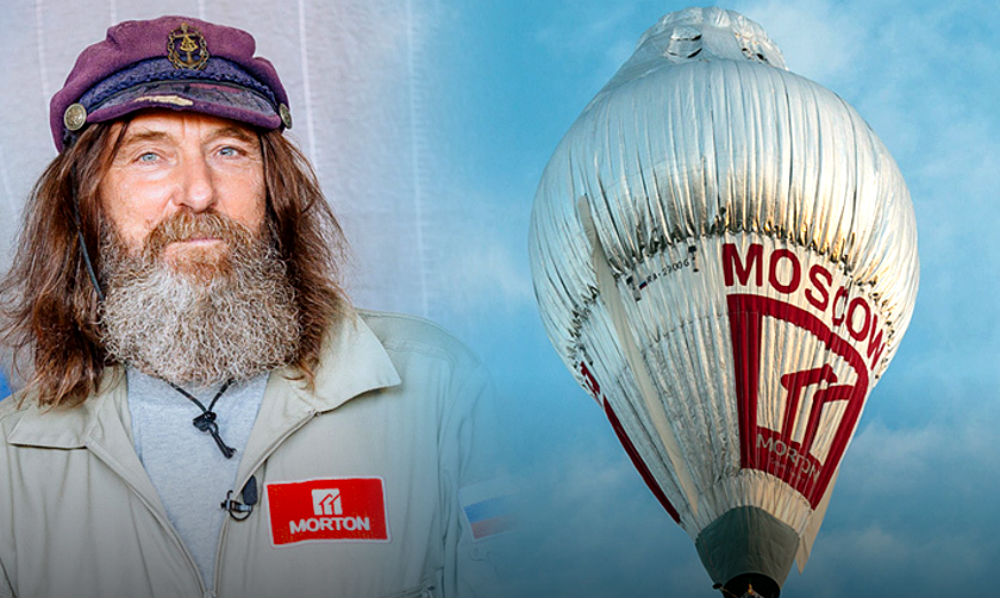 «Чудесным» полетом Федор Конюхов побил мировой рекорд кругосветки американца на воздушном шаре 