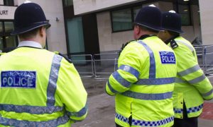 Высоких светловолосых инопланетян на поле в Великобритании обнаружил полицейский