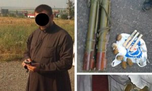 «Боевой монах» из Донбасса задержан на границе России и Украины с гранатометами и боеприпасами
