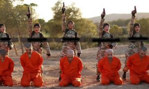 Боевики ИГИЛ заставили интернациональную группу детей казнить пятерых пленников