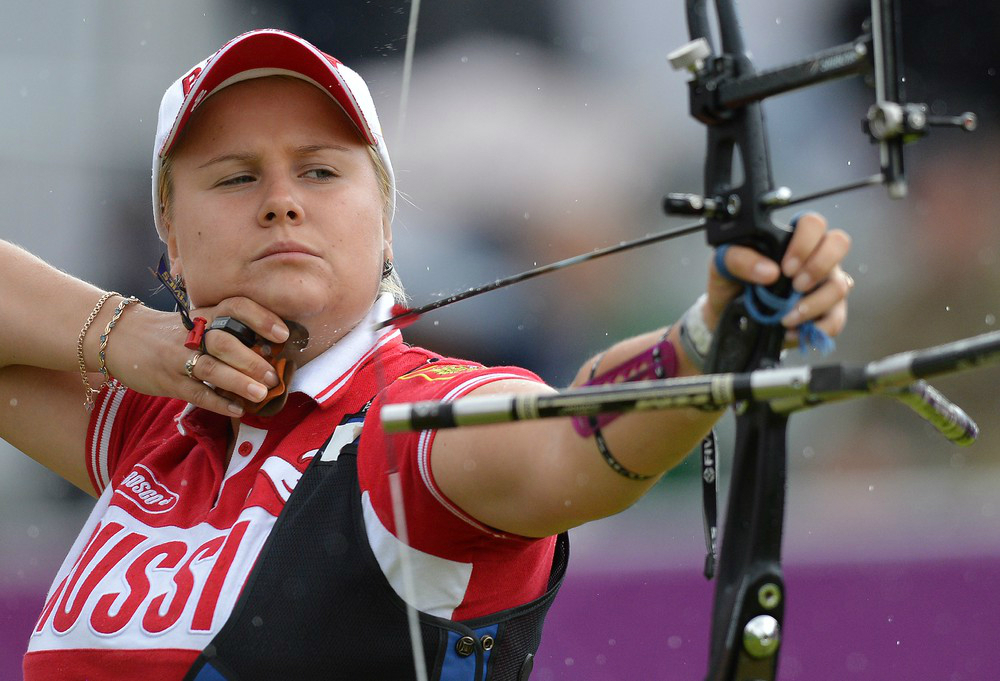 Елена Осипова стрельба из лука олимпиада