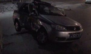 Опубликовано видео с места аварии с участием полицейского Fiat у планетария в Ярославле