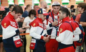 Застрявший из-за матрешки рейс с российскими олимпийцами вылетел из Рио-де-Жанейро с опозданием в 4,5 часа