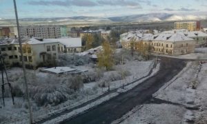 Вот оно какое, наше лето: в Магаданской области целый город затопило и засыпало снегом