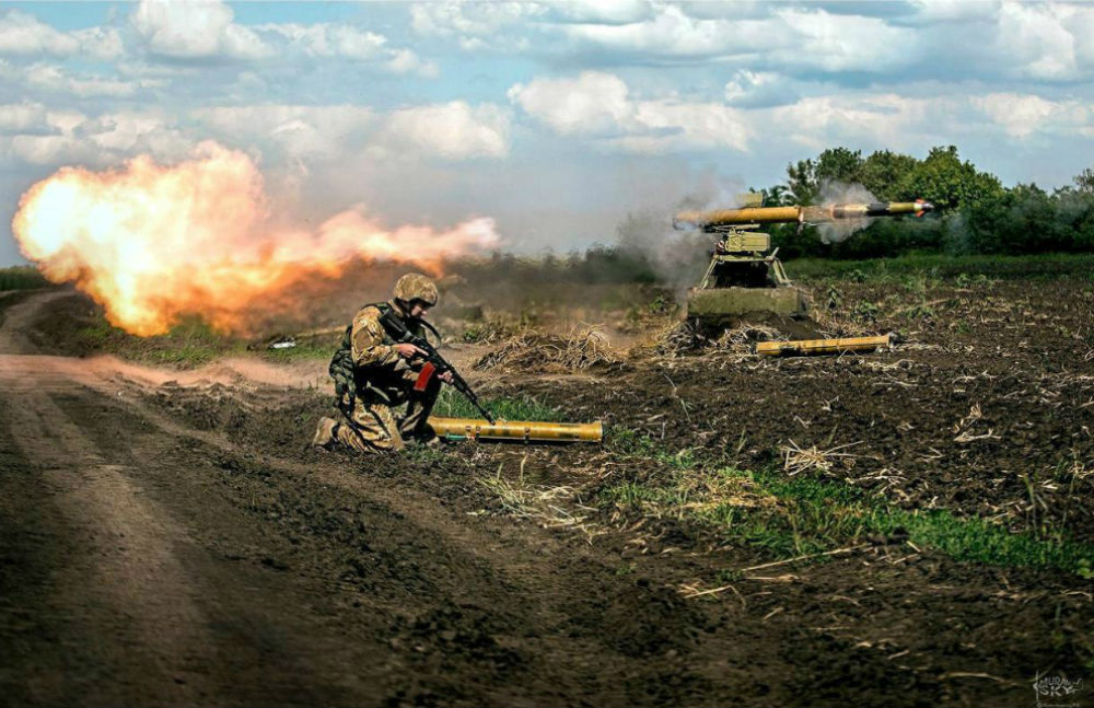 Фото с боев на украине