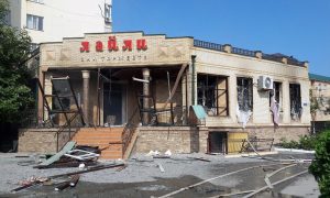 13 женщин пострадало при взрыве в кафе в центре Махачкалы