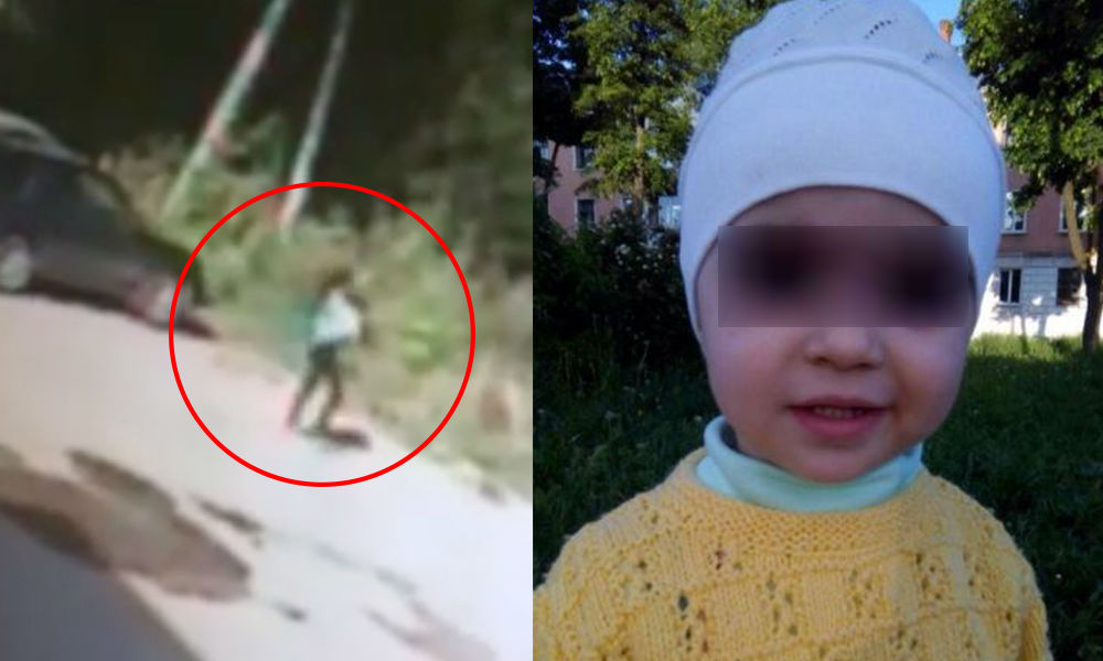 Дерзкое похищение двухлетней девочки из коляски в городе Иваново попало на видео 