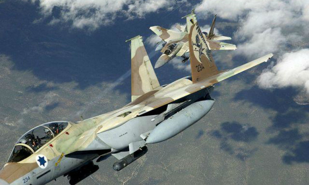 Израильские ВВС нанесли удар по сирийским войскам 