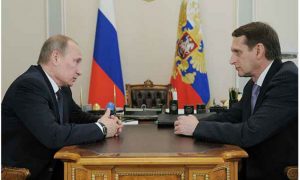 Путин доверил Нарышкину пост главы внешней разведки