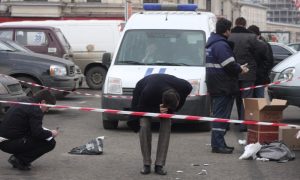 Семеро бандитов совершили вооруженное нападение на инкассаторов в Москве