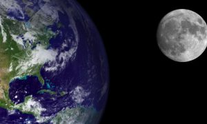 Луна образовалась из частей древней Земли после мощного столкновения, - ученые