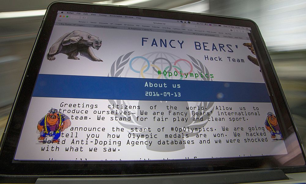 Хакеры Fancy Bears обнародовали имена еще 11 принимающих допинг спортсменов-олимпийцев 