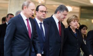 Путин после переговоров в Берлине: «Миссия ОБСЕ в Донбассе будет расширена»