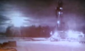 Падение зеленого НЛО у озера Байкал «поймали» на видео жители Бурятии
