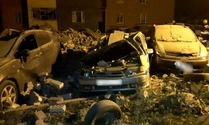Опубликованы видео с места катастрофического взрыва с гибелью людей в многоэтажке в Рязани