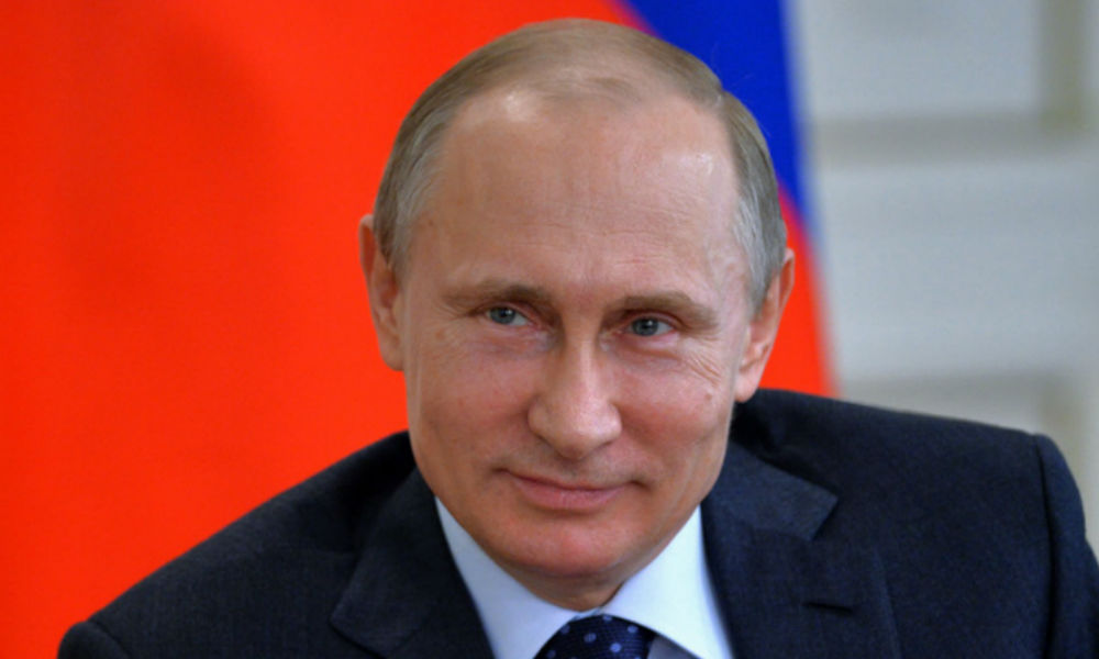 Рейтинг Путина достиг максимума с 2008 года 