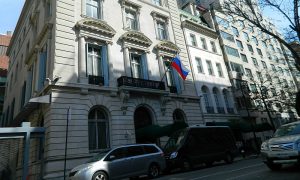 В Генконсульстве России в Нью-Йорке рассказали о смерти дежурного коменданта во время смены