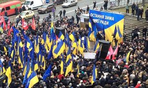 Опубликованы видео и фото с митинга 