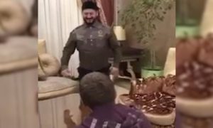Видео репетиции Галустяном и Кадыровым пародии для КВН попало в Интернет